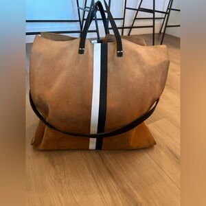 Clare V suede tote bag